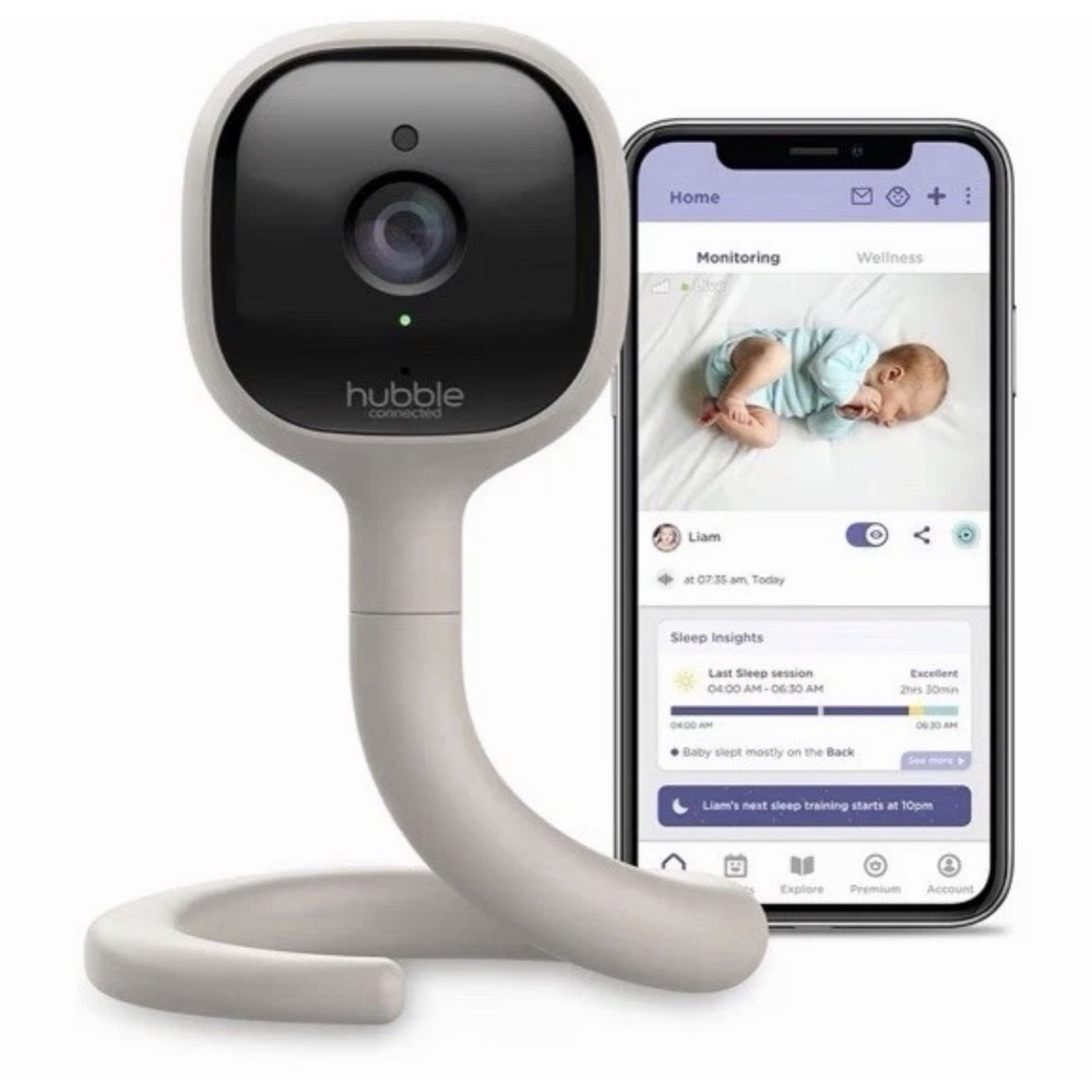 Hubble Connected Ai Vision 2k Uhd Baby Monitor With Advanced Ai Monitoring